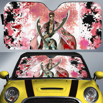 Shunsui Kyoraku Car Sunshade Custom Car Accessories - Gearcarcover - 1