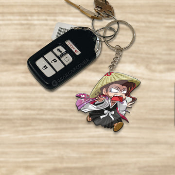 Shunsui Kyoraku Keychain Custom Bleach Car Accessories - Gearcarcover - 1