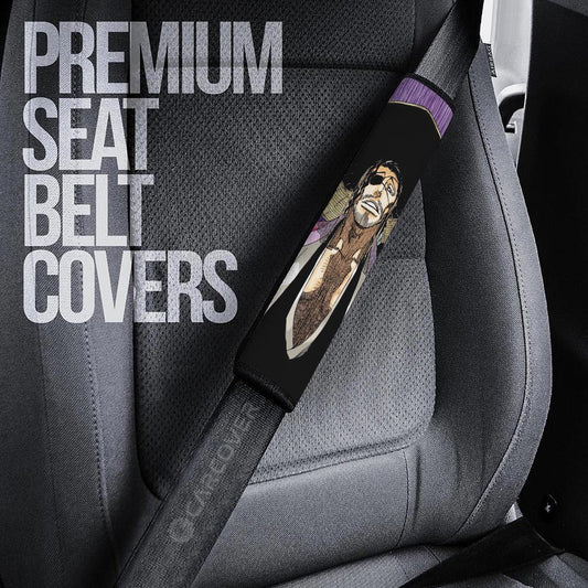Shunsui Kyoraku Seat Belt Covers Custom Bleach Car Accessories - Gearcarcover - 2
