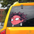 Shy Tanjiro Face Car Sticker Custom Car Accessories - Gearcarcover - 3