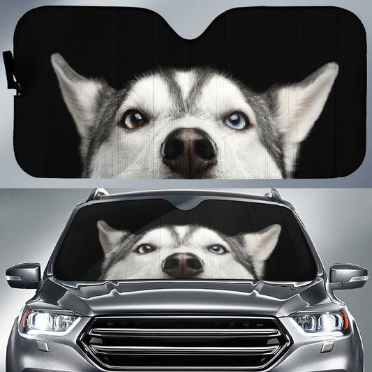 Siberian Husky Car Sunshade Custom Car Accessories - Gearcarcover - 1