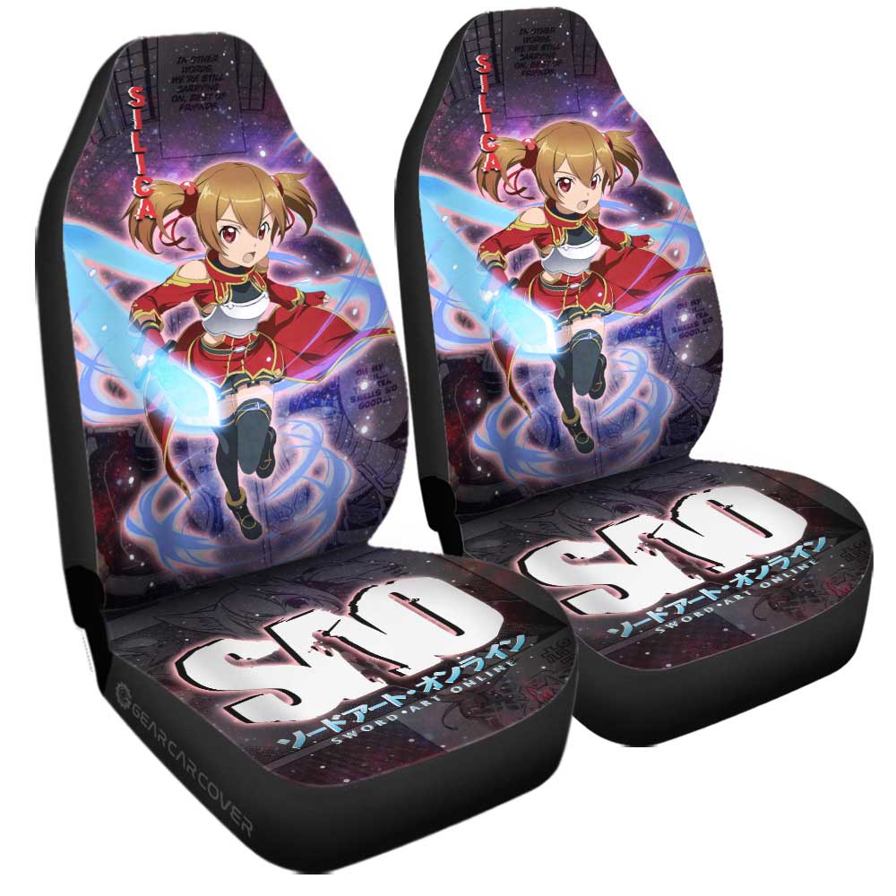Silica Car Seat Covers Custom Manga Galaxy Style - Gearcarcover - 3