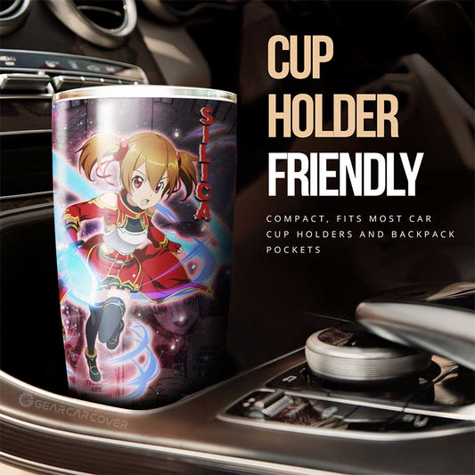 Silica Tumbler Cup Custom Manga Galaxy Style - Gearcarcover - 2