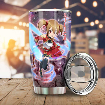 Silica Tumbler Cup Custom Manga Galaxy Style - Gearcarcover - 1