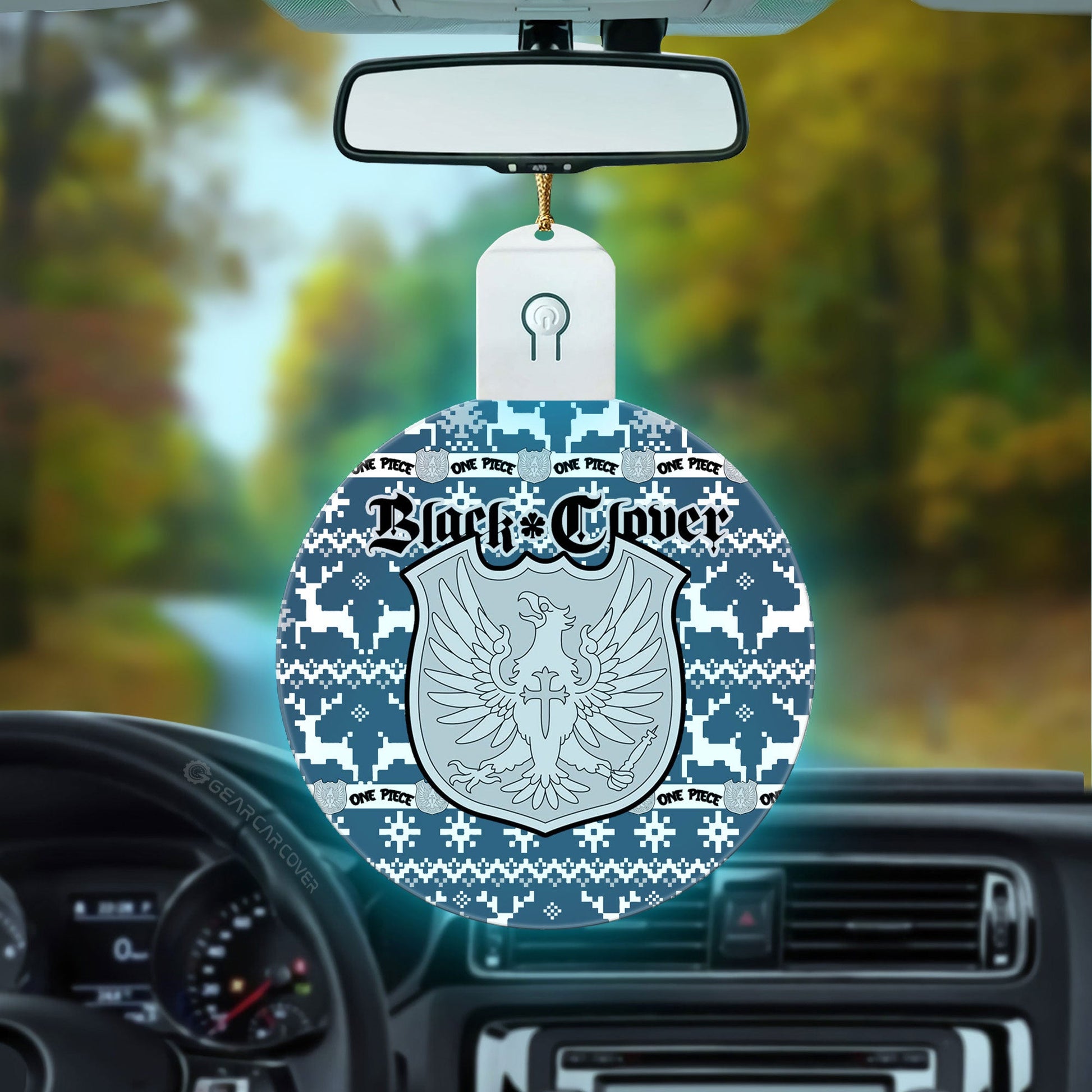 Silver Eagle Led Ornament Custom Car Decorations - Gearcarcover - 3