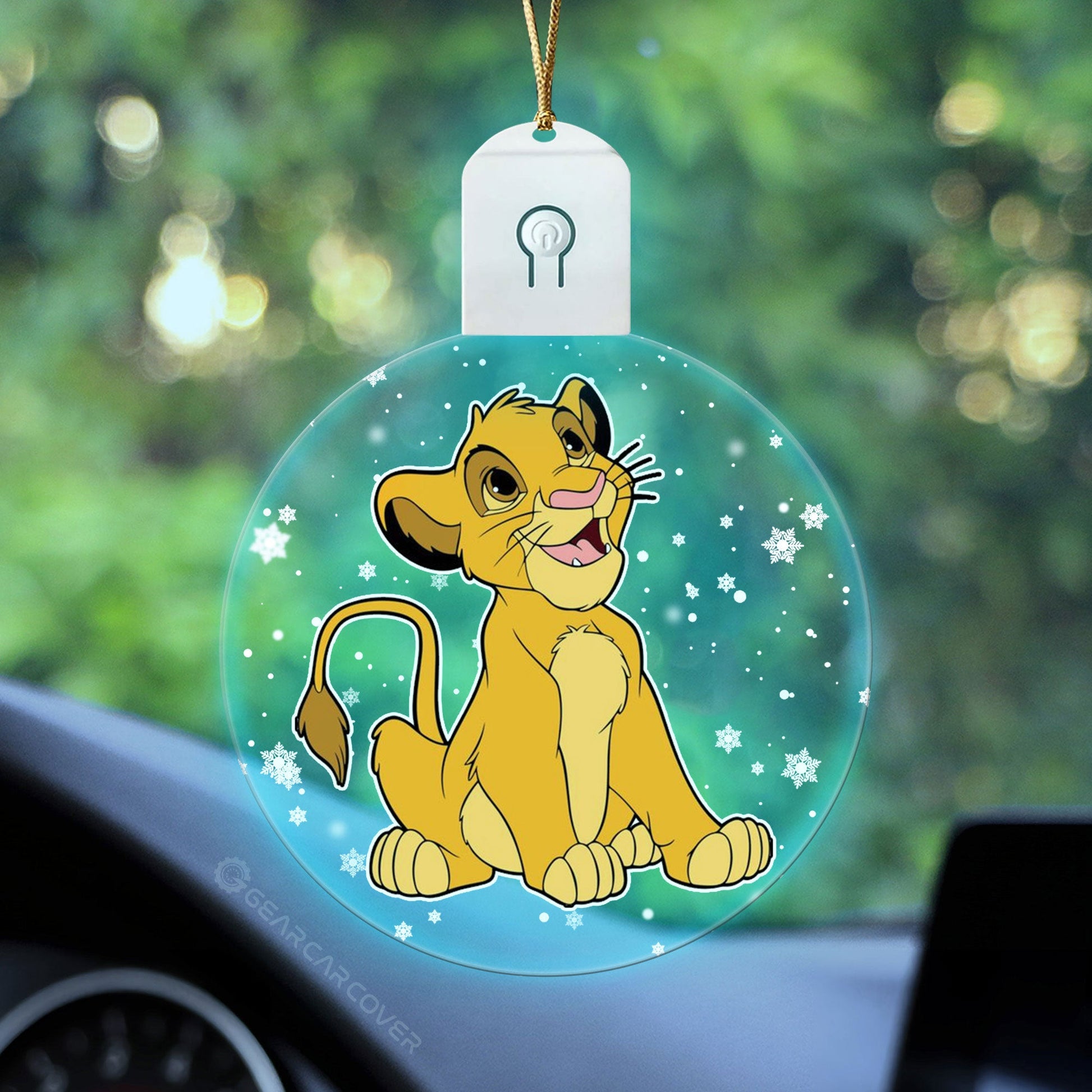 Simba Led Ornament Custom Car Decorations - Gearcarcover - 2