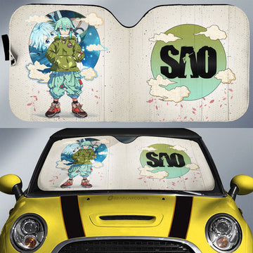 Sinon Car Sunshade Anime Collection - Gearcarcover - 1
