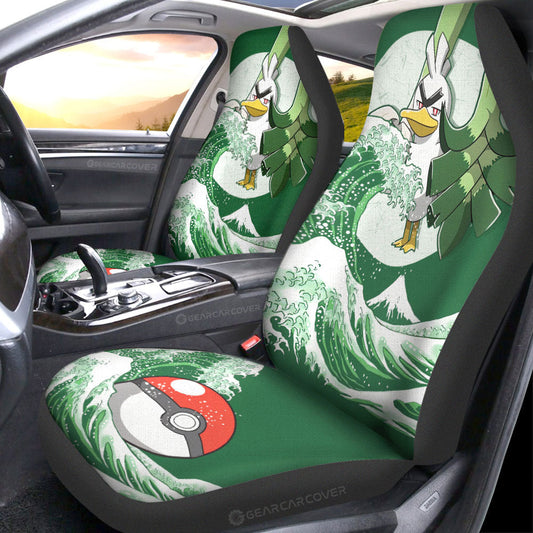 Sirfetch'd Car Seat Covers Custom Pokemon Car Accessories - Gearcarcover - 1