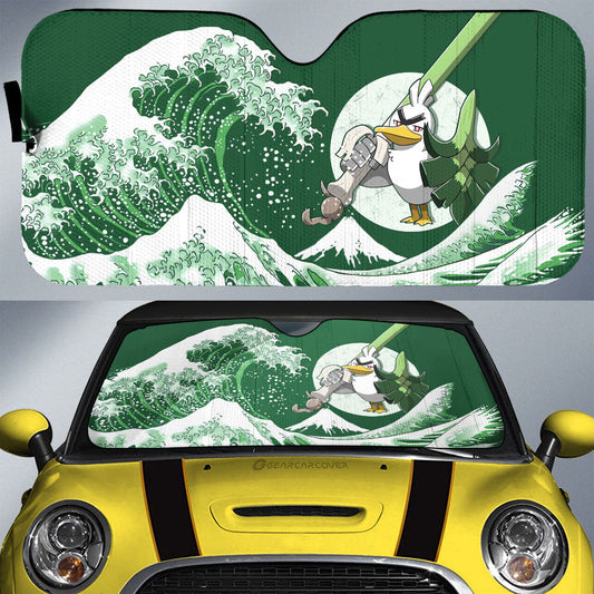Sirfetch'd Car Sunshade Custom Pokemon Car Accessories - Gearcarcover - 1