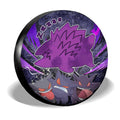 Sleepy Gengar Spare Tire Cover Custom Anime - Gearcarcover - 3