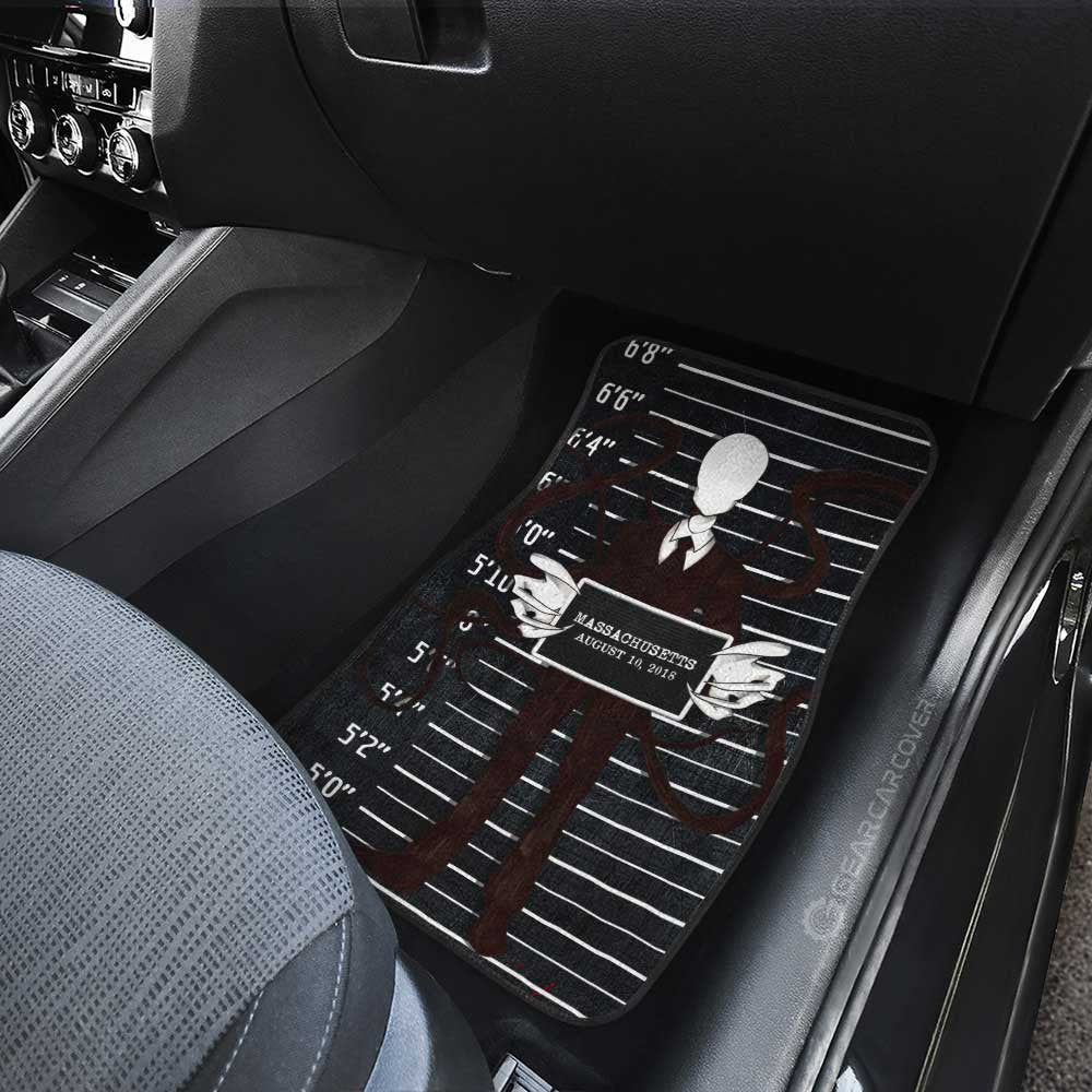 Slenderman Car Floor Mats Custom Horror Characters Car Accessories - Gearcarcover - 4