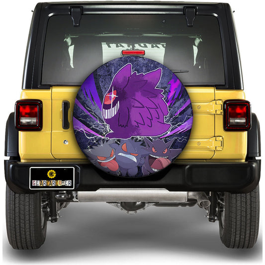 Sly Gengar Spare Tire Cover Custom - Gearcarcover - 1