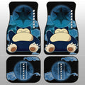 Snorlax Car Floor Mats Custom Anime Car Accessories For Anime Fans - Gearcarcover - 2