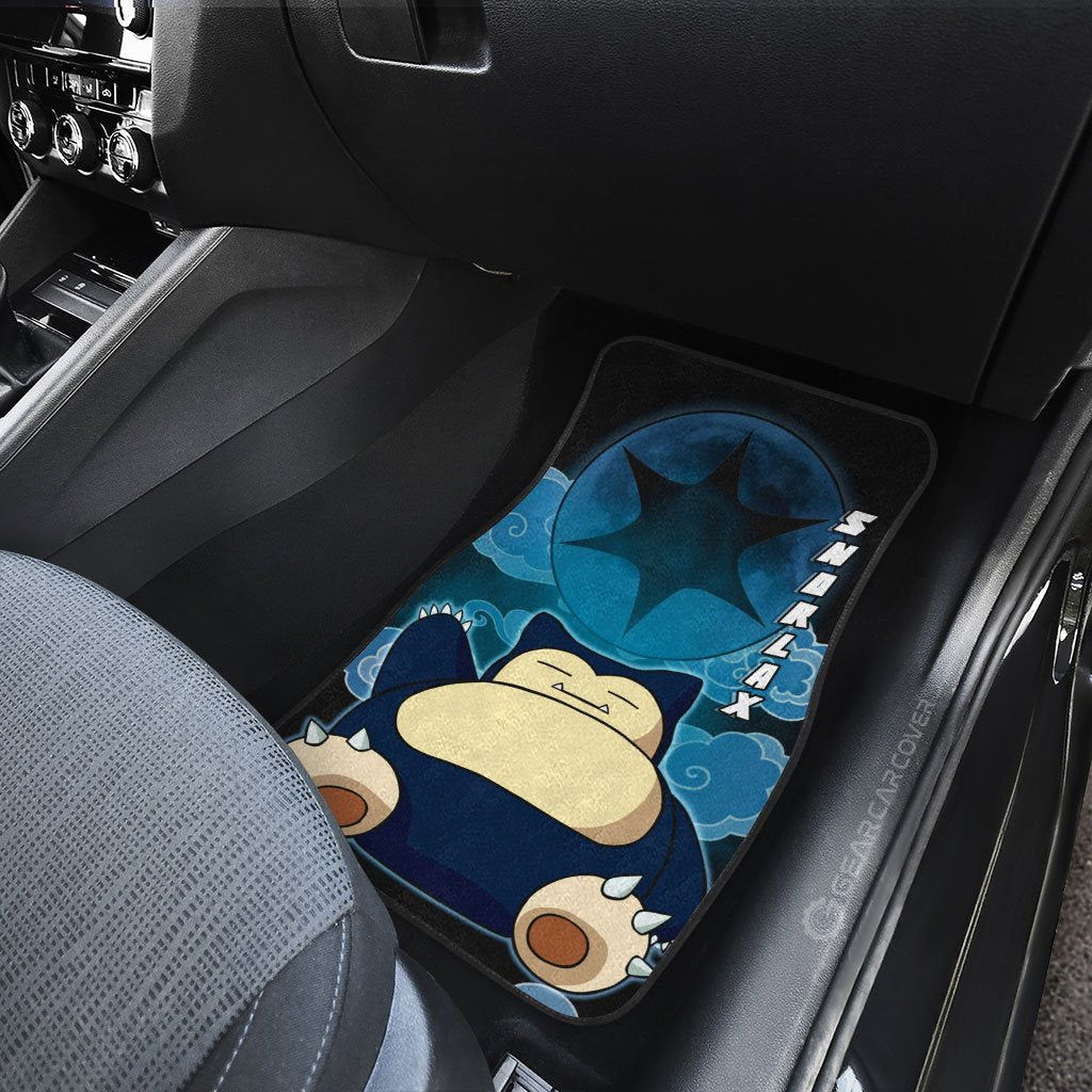 Snorlax Car Floor Mats Custom Anime Car Accessories For Anime Fans - Gearcarcover - 4