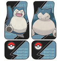 Snorlax Car Floor Mats Custom Anime Car Interior Accessories - Gearcarcover - 1
