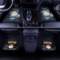 Snorlax Car Floor Mats Custom Tie Dye Style Anime Car Accessories - Gearcarcover - 3