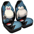 Snorlax Car Seat Covers Custom Anime Car Accessories - Gearcarcover - 3