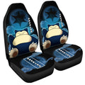 Snorlax Car Seat Covers Custom Car Accessories For Fans - Gearcarcover - 3