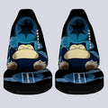 Snorlax Car Seat Covers Custom Car Accessories For Fans - Gearcarcover - 4
