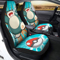 Snorlax Car Seat Covers Custom Car Accessories For Fans - Gearcarcover - 2