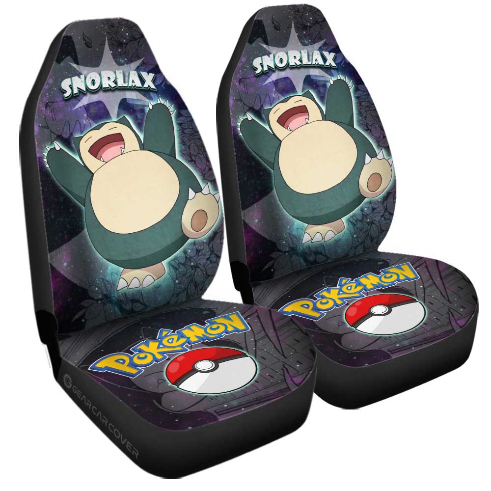 Snorlax Car Seat Covers Custom Galaxy Manga Style - Gearcarcover - 3