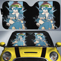 Snorlax Car Sunshade Custom Car Accessories For Fans - Gearcarcover - 1