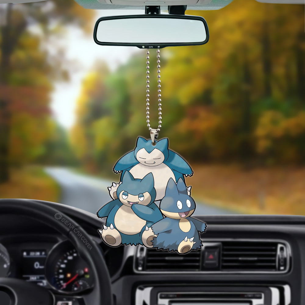 Snorlax Ornament Custom Pokemon Evolution Car Accessories - Gearcarcover - 3