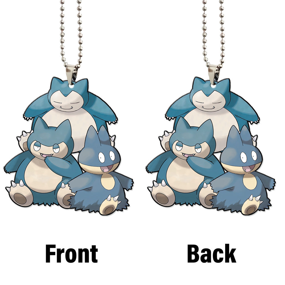 Snorlax Ornament Custom Pokemon Evolution Car Accessories - Gearcarcover - 4