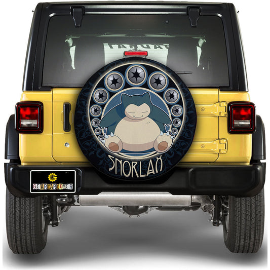 Snorlax Spare Tire Cover Custom For Fans - Gearcarcover - 1