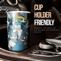 Snorlax Tumbler Cup Custom Car Accessories For Fans - Gearcarcover - 3