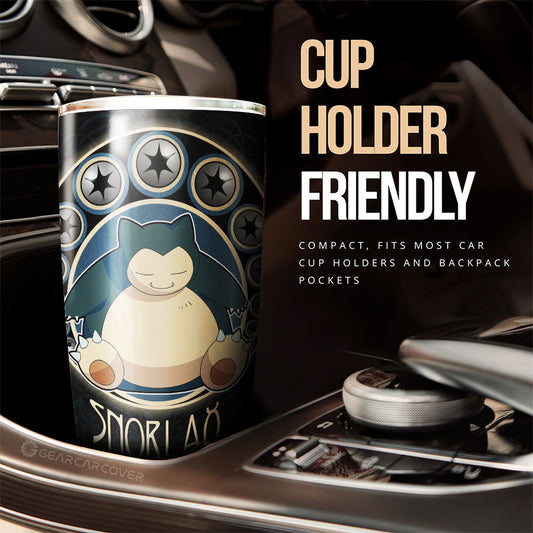Snorlax Tumbler Cup Custom - Gearcarcover - 2