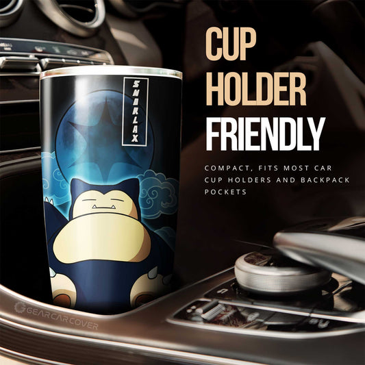 Snorlax Tumbler Cup Custom - Gearcarcover - 2