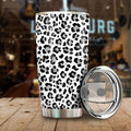 Snow Leopard Skin Tumbler Cup Custom Skin Printed - Gearcarcover - 1