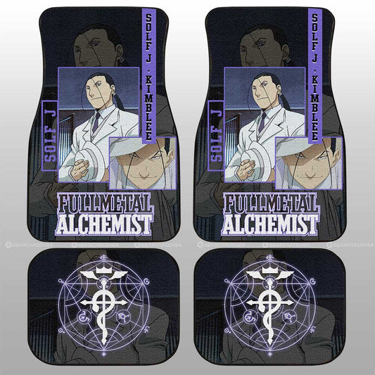 Solf J. Kimblee Car Floor Mats Custom Fullmetal Alchemist Anime - Gearcarcover - 2