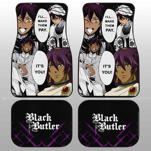 Soma Asman Kadar Car Floor Mats Custom Black Butler Car Accessories - Gearcarcover - 2