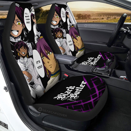 Soma Asman Kadar Car Seat Covers Custom Black Butler Car Accessories - Gearcarcover - 1