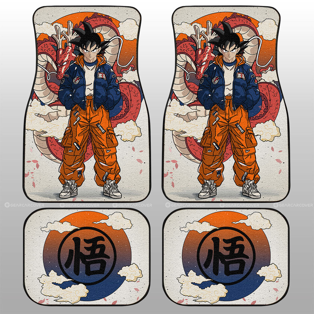 Son Goku Car Floor Mats Anime Collection - Gearcarcover - 1