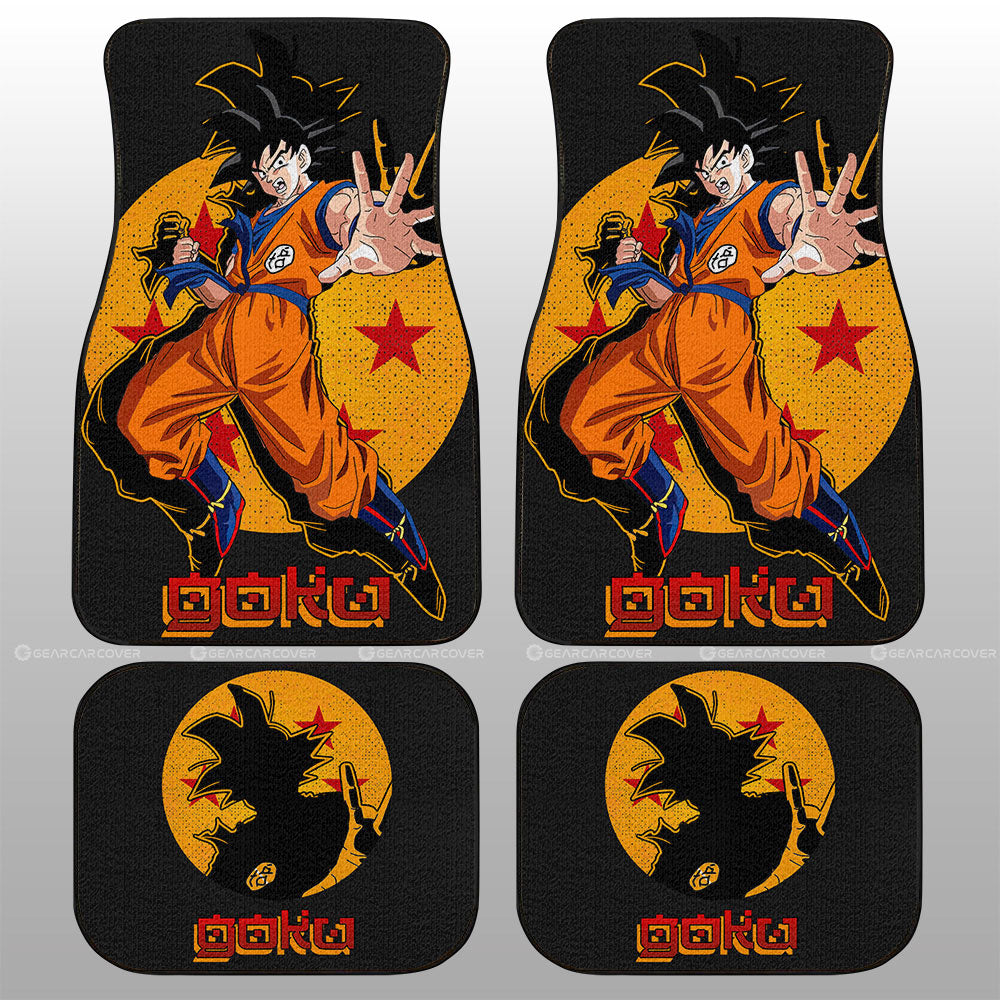 Son Goku Car Floor Mats Custom Car Accessories - Gearcarcover - 1