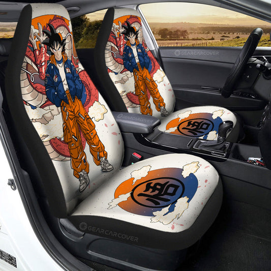 Son Goku Car Seat Covers Anime Collection - Gearcarcover - 2