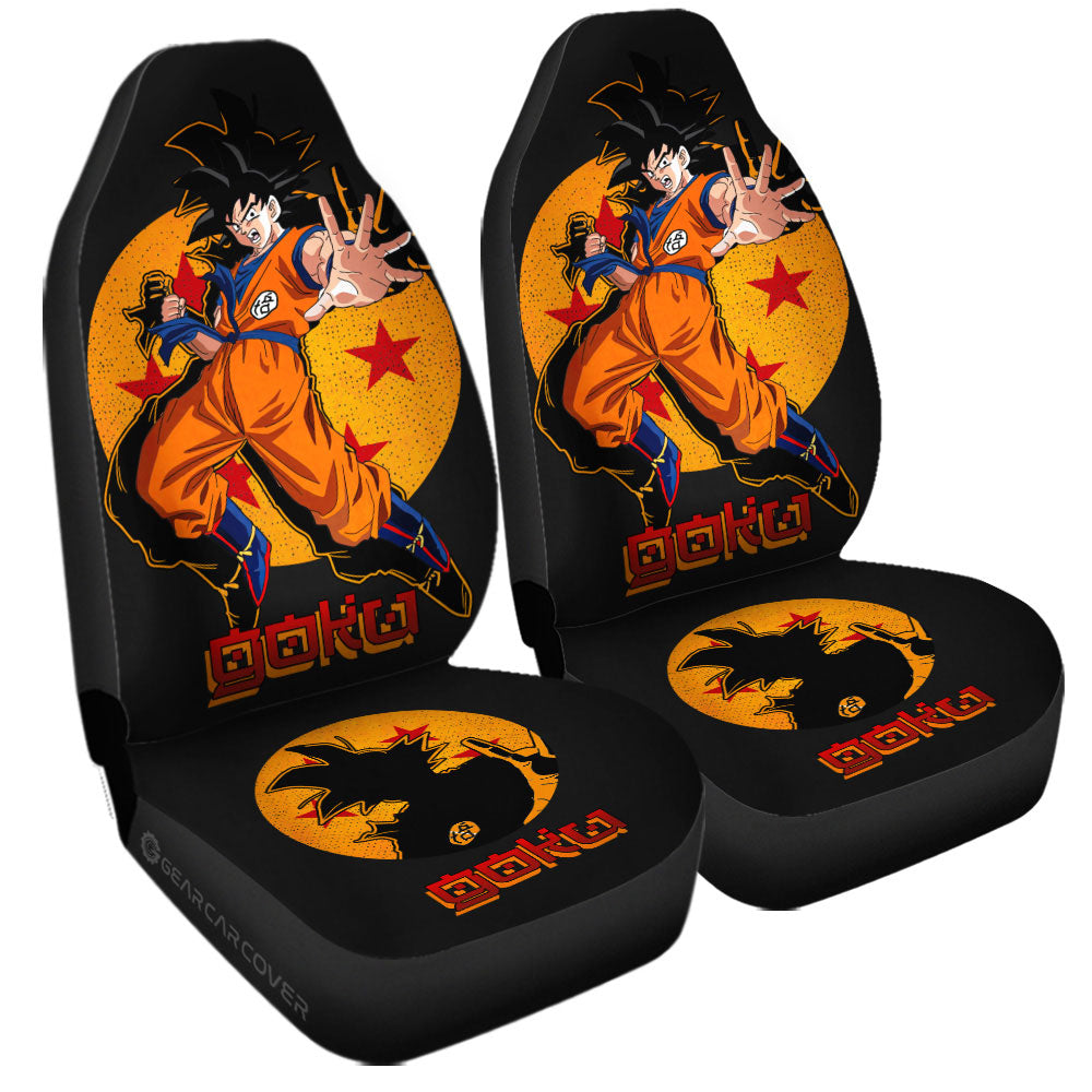 Son Goku Car Seat Covers Custom Car Accessories - Gearcarcover - 3