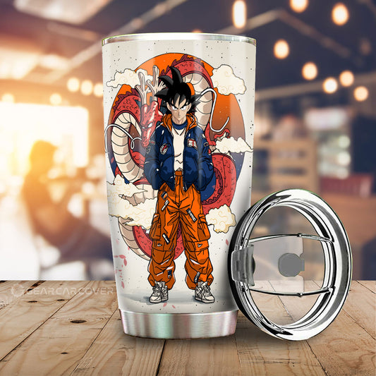 Son Goku Tumbler Cup Anime Collection - Gearcarcover - 1