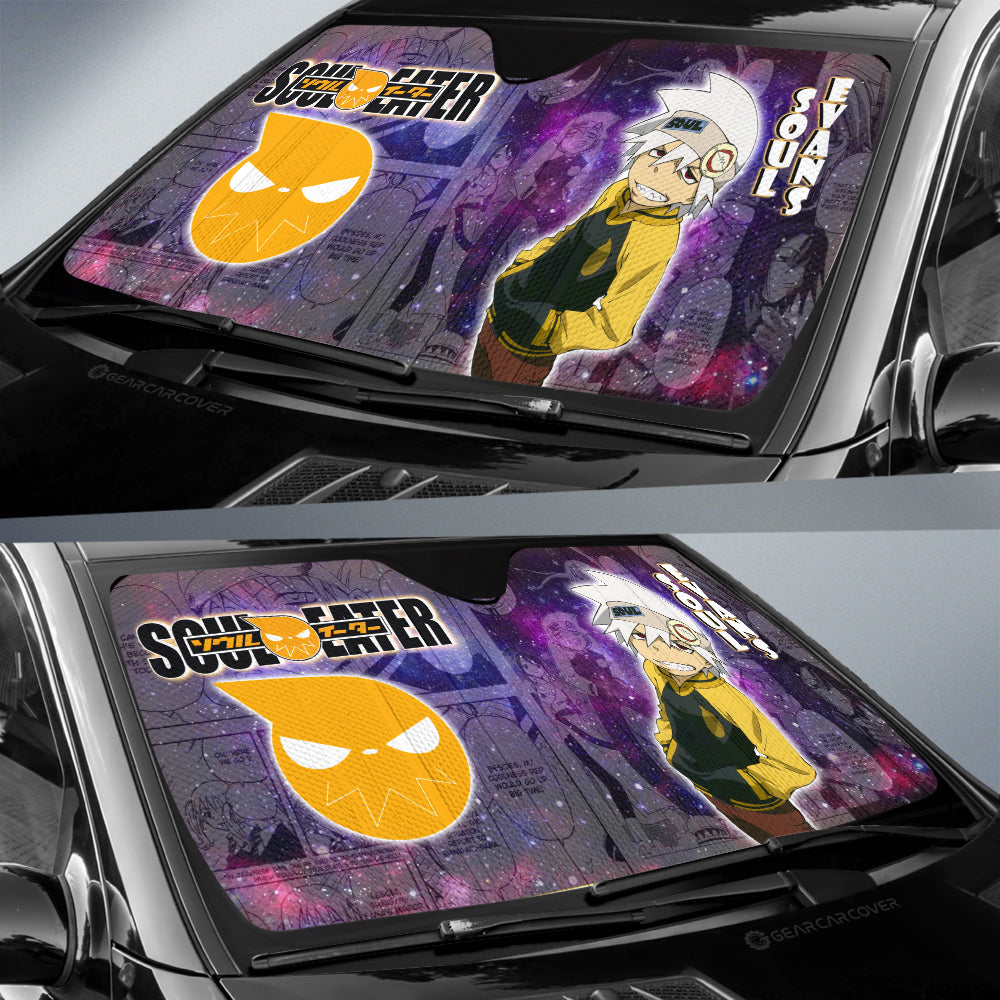 Soul Evans Car Sunshade Custom Manga Galaxy Style - Gearcarcover - 2