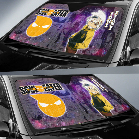Soul Evans Car Sunshade Custom Manga Galaxy Style - Gearcarcover - 2