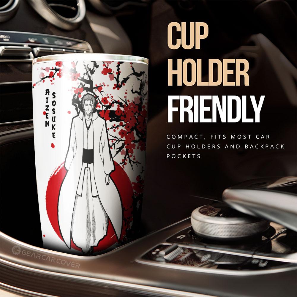 Sousuke Aizen Tumbler Cup Custom Japan Style Bleach Car Interior Accessories - Gearcarcover - 2