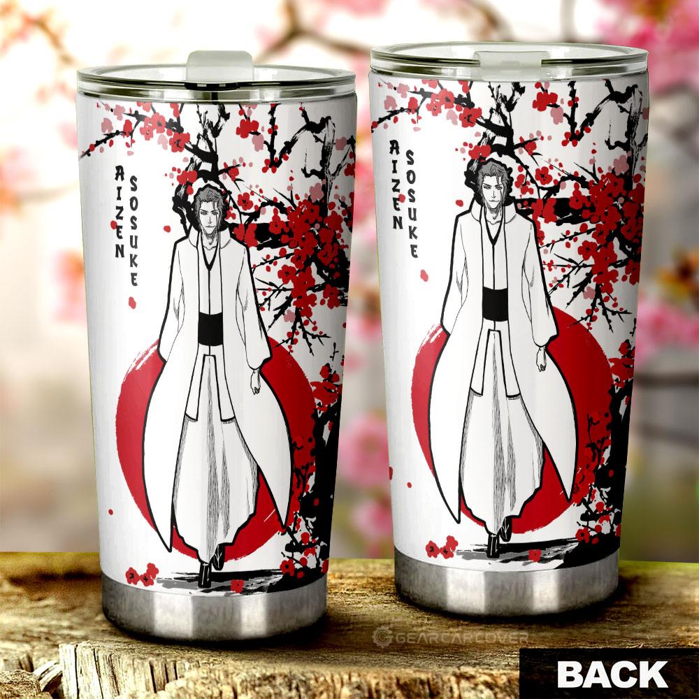 Sousuke Aizen Tumbler Cup Custom Japan Style Bleach Car Interior Accessories - Gearcarcover - 3