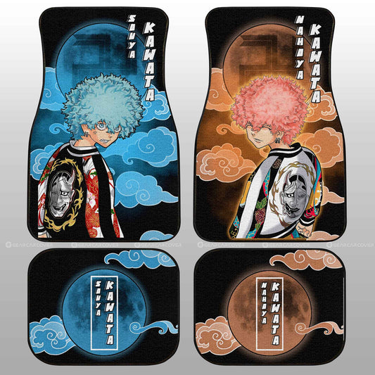 Souya Kawata And Nahoya Kawata Car Floor Mats Custom Tokyo Reverngers Car Interior Accessories - Gearcarcover - 1