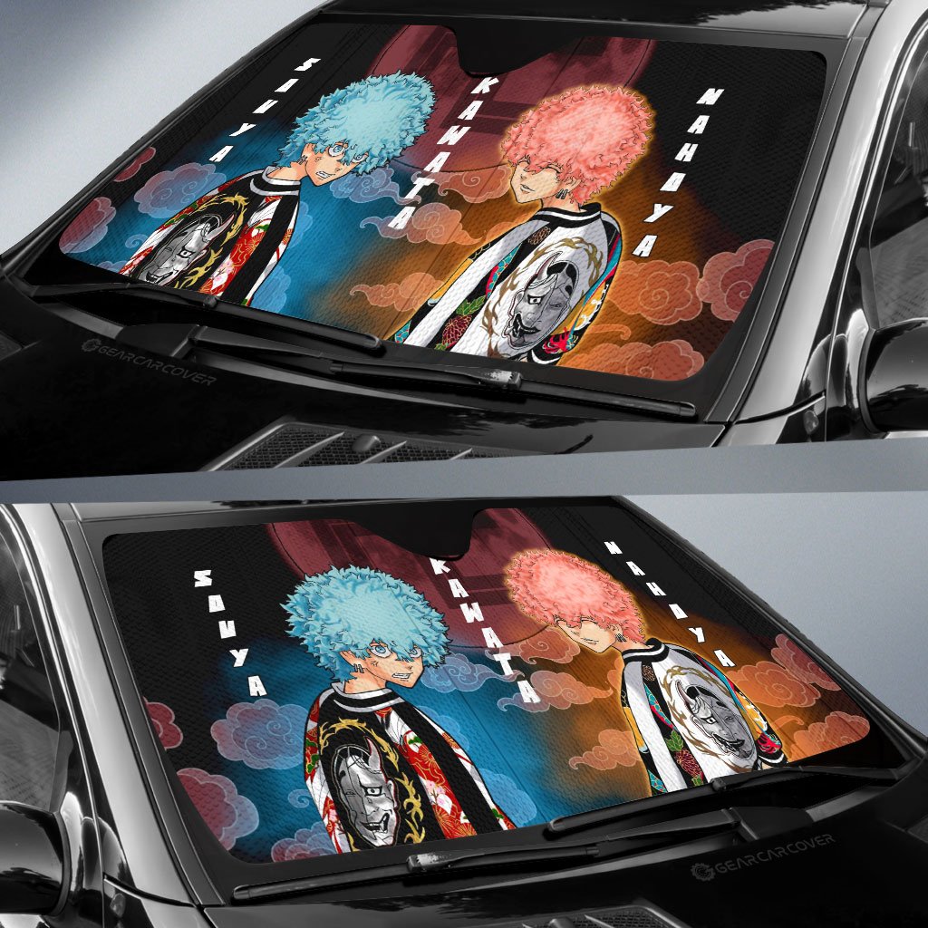 Souya Kawata And Nahoya Kawata Car Sunshade Custom Car Accessories - Gearcarcover - 2