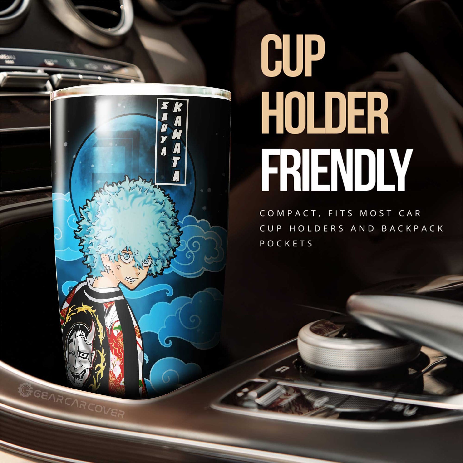 Souya Kawata And Nahoya Kawata Tumbler Cup Custom Tokyo Reverngers Car Interior Accessories - Gearcarcover - 3