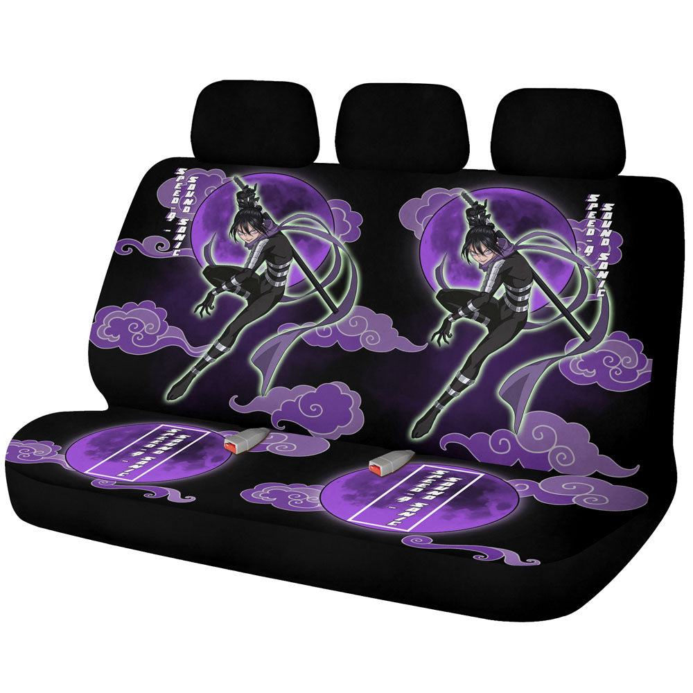 Speed-o'-Sound Sonic Car Back Seat Covers Custom Car Accessories - Gearcarcover - 1