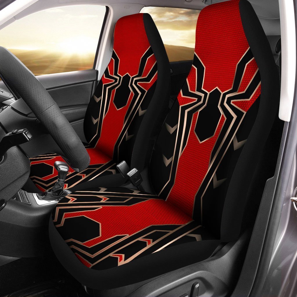 Spider Man Car Seat Covers Custom No Way Home Uniform Car Accessories - Gearcarcover - 1